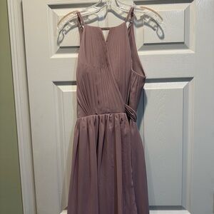 Elegant Mauve Maxi Dress